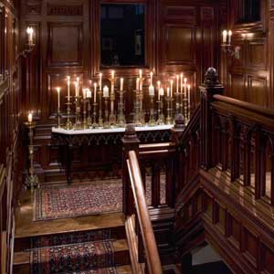 Candlelit Hallway Looks Like It Came From Hogwarts