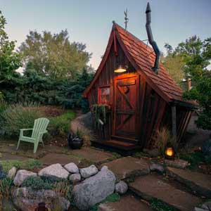 Shed Straight From The Weasleys Backyard