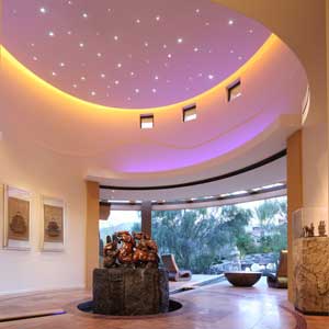 Painted Stars On The Ceiling
