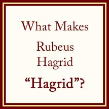 Rubeus Hagrid