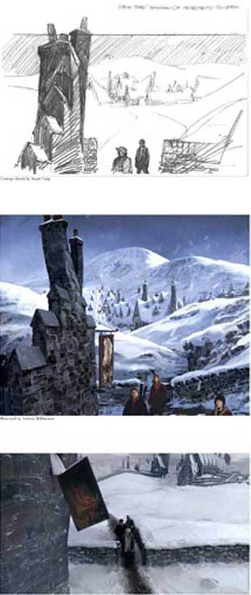 Creating Hogsmeade