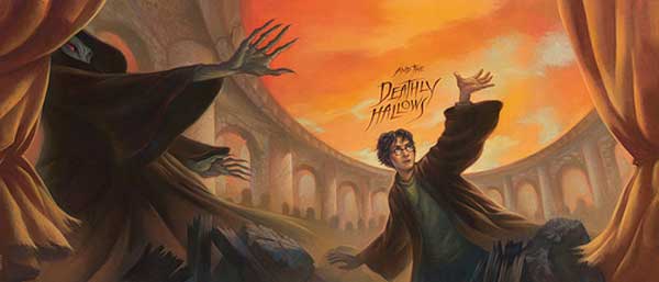 Harry Potter and the Deathly Hallows Cover Art