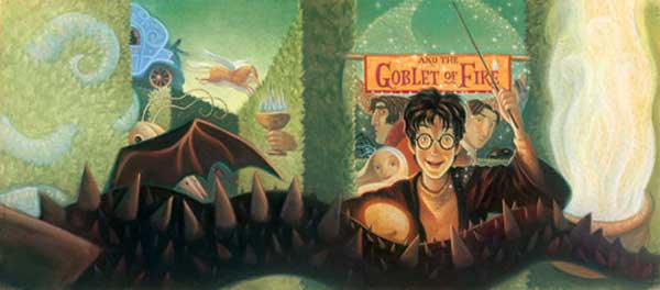 Harry Potter and the Goblet of Fire Cover Art