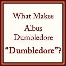 Albus Dumbledore