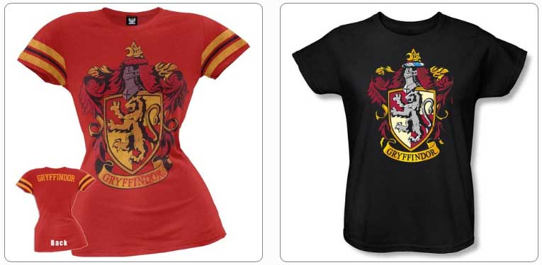 hermione granger gryffindor t shirt