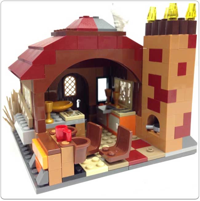 LEGO® Set 4840 – The Burrow Cottage Build