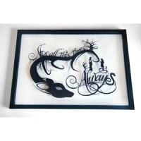 "Always" Silhouette of Snape and Lily