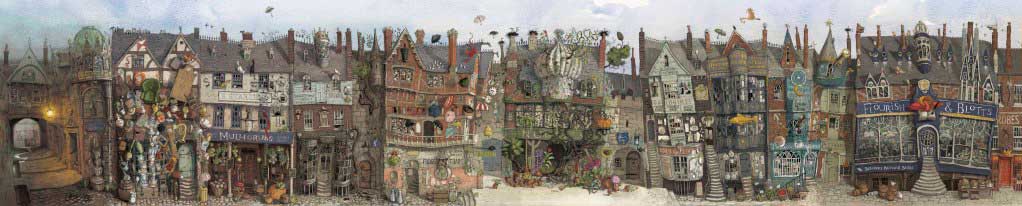 Jim Kay's Illustrated Diagon Alley