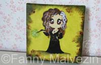 Adorable Painting of Bellatrix Lestrange