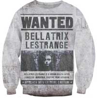 Bellatrix Lestrange Wanted Sweatshirt
