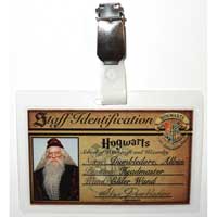 Dumbledore ID Badge