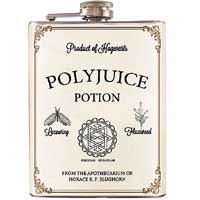 Metal Polyjuice Potion Flask