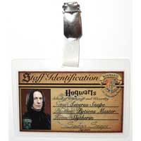 Severus Snape Hogwarts ID