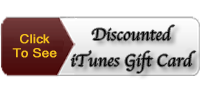 Discounted iTunes Gift Card