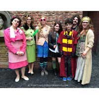 Dressing Up In Harry Potter Costumes