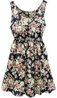 Luna Lovegood Costume Floral Dress