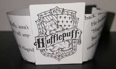 Cupcake wrappers inspired by Harry Potter