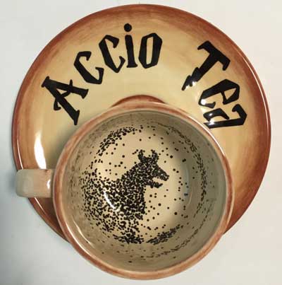 Tea cup inspired by Harry Potter and the Grim