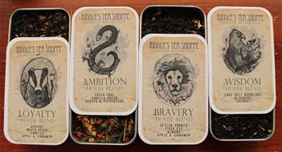 Tea leaves inspired by Harry Potter