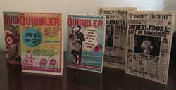 Issues of The Daily Prophet and The Quibbler