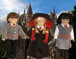 american girl doll harry potter outfit