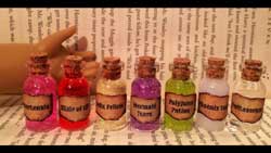 Collection of magical potions
