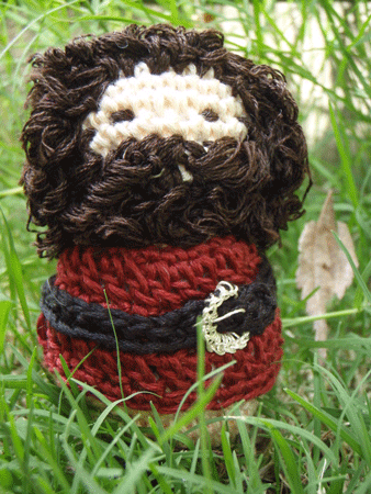 Amigurumi version of Rubeus Hagrid