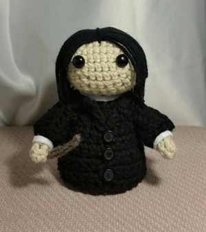 Amigurumi version of Severus Snape on Etsy