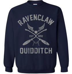 This is an example of the many different Ravenclaw sweatshirts available.