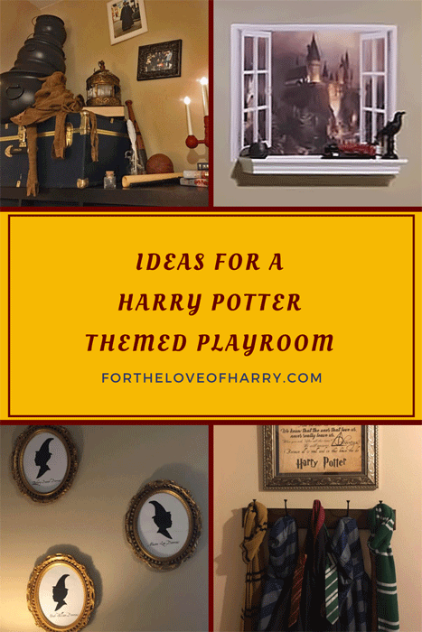 Harry Potter Themed Playroom • For The Love of Harry