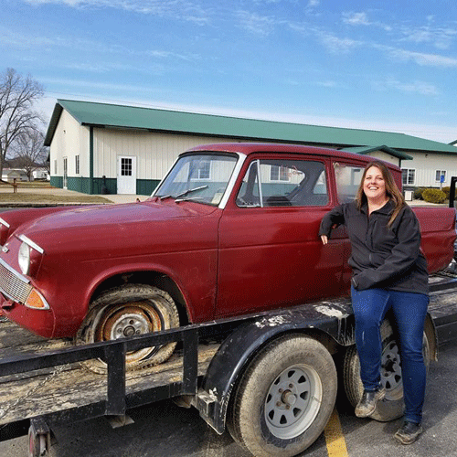 Renovation Of A Ford Anglia
