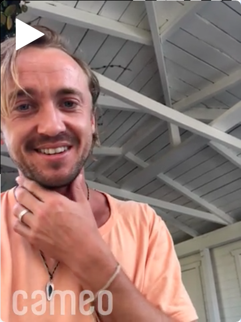 Tom Felton will make a video just for you and I'll show you how! #hp #dracomalfoy #draco #tomfelton