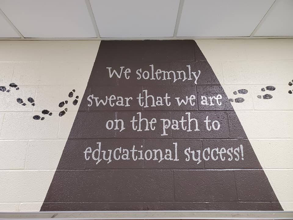 We solemnly swear that we are on the path to educational success!