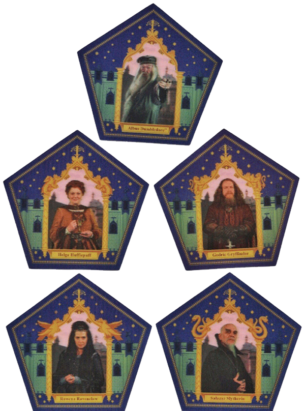 Choose your favourite! Harry Potter Collectable RARE Chocolate Frog Wizard Card 
