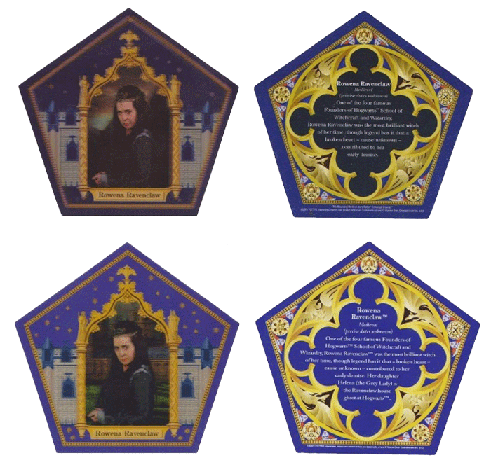 Rowena Ravenclaw Harry Potter Chocolate Frog Wizard Card UNIVERSAL STUDIOS  JPN