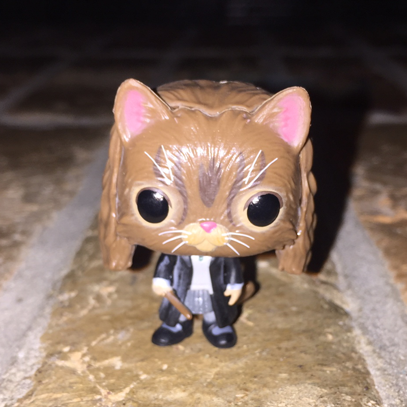Hermione Granger as a cat