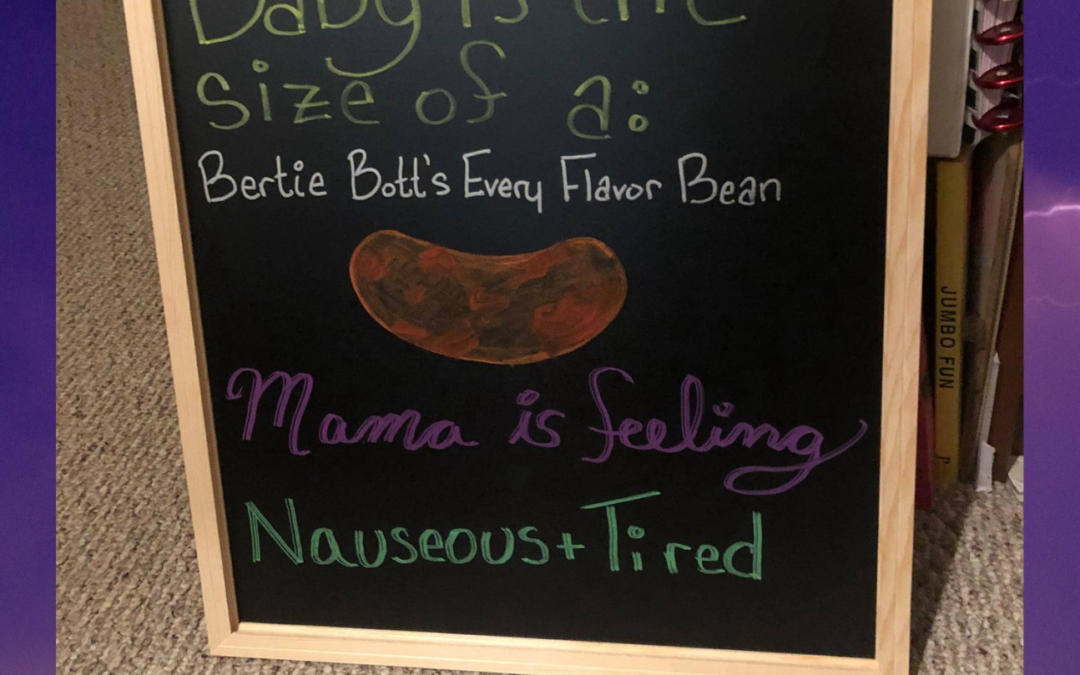 How A Pregnant Mom Incorporated Magic Into Her Weekly Pictures