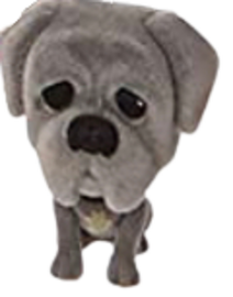 Flocked Fang From a Harry Potter Funko Advent Calendar