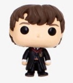 Neville Longbottom Wearing Gryffindor Clothes From a Harry Potter Funko Advent Calendar