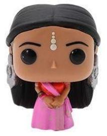 Parvati Patil Wearing Yule Ball Clothes From a Harry Potter Funko Advent Calendar