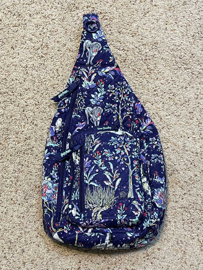 Vera Bradley Forbidden Forest Sling Backpack
