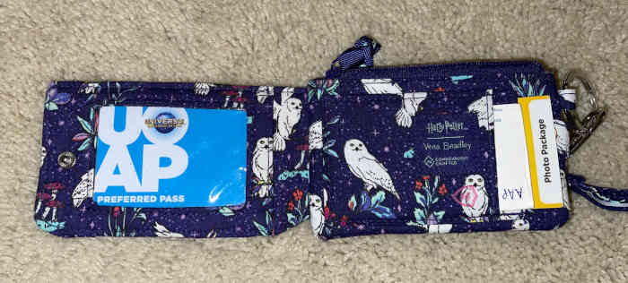 The inside of my new Harry Potter lanyard