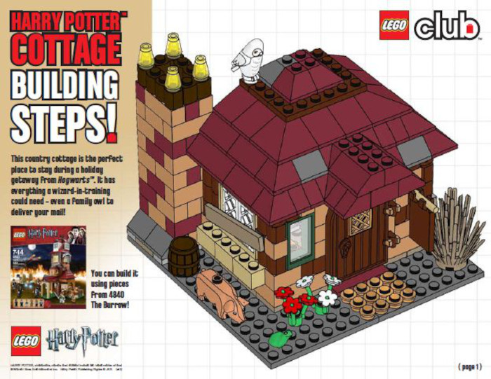 Instructions For The Alternate Build Of The LEGO® Burrow